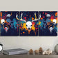 3pcs A pattern of skulls and bison horns  Wall Art Set Canvas Framed 40x60cm - High Quality Print 100% Australian Made Wall Canvas Ready to Hang