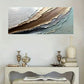 Textured Acrylic Painting Wall Art wall canvas office home room framed 120x60cm