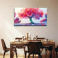 Figurative Style Creative Tree Wall Art Canvas Office Home Room Framed 80x45cm
