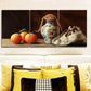3pcs Still life painting of an old vase Wall Art Set Canvas Framed 40x60cm - High Quality Print 100% Australian Made Wall Canvas Ready to Hang