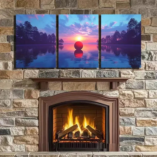 3pcs Living Room Bedroom Canvas Framed 40x60cm - High Quality Print 100% Australian Made Wall Canvas Ready to Hang