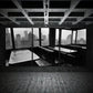 3pcs Urban Cityscape Black and White Metal Print Ready to Hang Art