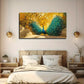 Open Nature Peacock Wall Art Canvas Office Home Room Framed 120x60cm