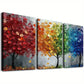 3pcs Classic Abstract Tree Triptych Aesthetic Wall Art Set Canvas Framed 40x60cm - High Quality Print 100% Australian Made Wall Canvas Ready to Hang