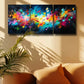 3pcs Featuring an Explosion Note Design Metal Print Ready to Hang Art