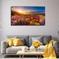 A Beautiful Wildflower Wall Art Canvas Office Home Room Framed 80x45cm