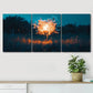 3pcs Featuring An Autumn Dark Light Tree Perfect Wall Art Set Canvas Framed 40x60cm - High Quality Print 100% Australian Made Wall Canvas Ready to Hang