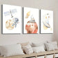 3pcs Astronaut & Planets Decor Wall Art Set Canvas Framed 40x60cm - High Quality Print 100% Australian Made Wall Canvas Ready to Hang