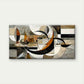 Geometric Symphony Wall Art Canvas Office Home Room Framed 120x60cm