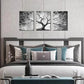 3pcs   Modern Black and White Pictures Metal Print Ready to Hang Art