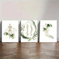 3pcs Chiropractic Mural Chiropractic Clinic Metal Print Ready to Hang Art