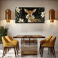 Featuring A Deer And White Wall Art Canvas Office Home Room Framed 120x60cm