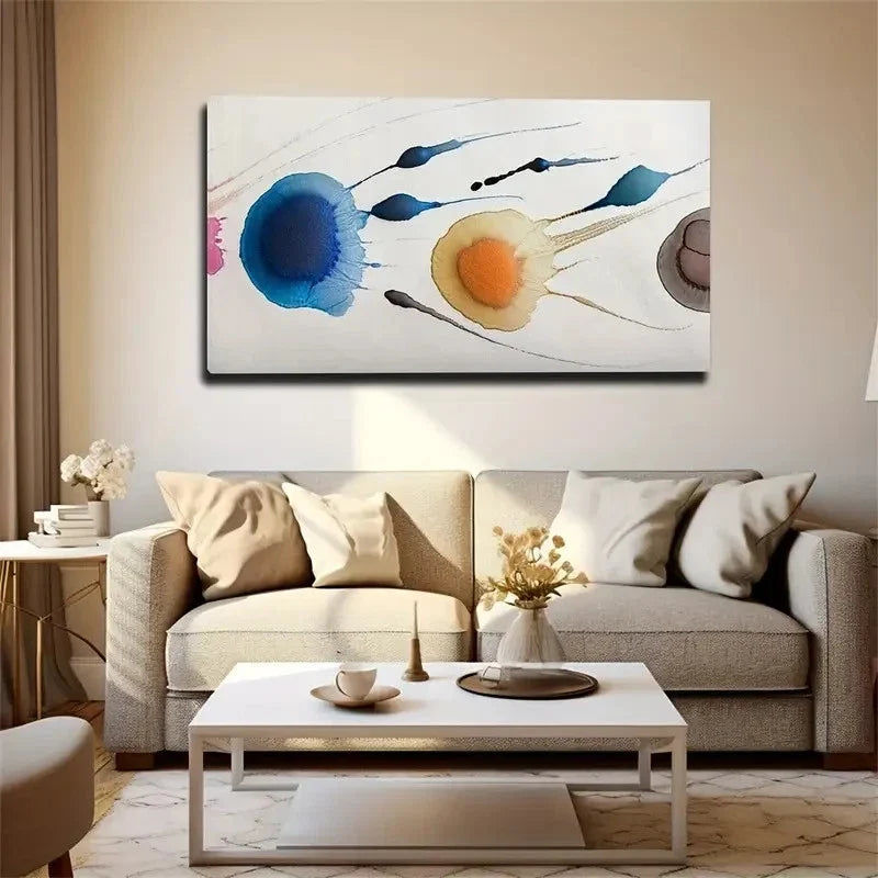 White Paper Like Eggs Wall Art Canvas Office Home Room Framed 120x60cm