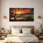 Bohemian Modern Art Deco Wine Wall Art Canvas Office Home Room Framed 120x60cm