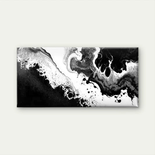 Featuring a Striking Abstract Wall Art Canvas Office Home Room Framed 80x45cm