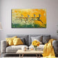 Running Antelope Perfect Wall Art Canvas Office Home Room Framed 80x45cm