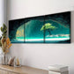 3pcs  The Interior View Of A Cave Nature    Wall Art Set Canvas Framed 40x60cm - High Quality Print 100% Australian Made Wall Canvas Ready to Hang