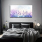 Colorful Purple Lavender Wall Art Canvas Office Home Room Framed 80x45cm