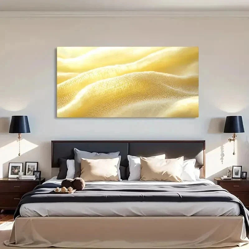 Sweet Nectar Golden Honey Wall Art Canvas Office Home Room Framed 120x60cm