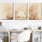 3pcs Simple Style Ink Paint Spring and Summer Wall Art Set Canvas Framed 40x60cm - High Quality Print 100% Australian Made Wall Canvas Ready to Hang