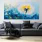 Dandelion Contemporary Fashion Wall Art Canvas Office Home Room Framed 120x60cm
