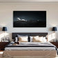 Mountains Moonlight Dark Night Wall Art Canvas Office Home Room Framed 120x60cm