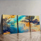 3pcs  Painting, Aerial View of the Sand Wall Art Set Canvas Framed 40x60cm - High Quality Print 100% Australian Made Wall Canvas Ready to Hang
