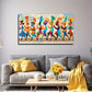 Cartoon African Perfect Wall Art Canvas Office Home Room Framed 80x45cm
