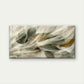 Abstract Green Leaf Wall Art Canvas Office Home Room Framed 120x60cm