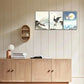 3pcs Touch of Sophistication Seagull And Sea Metal Print Ready to Hang Art