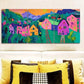 3pcs   Colorful Mountain & House Scenes  Wall Art Set Canvas Framed 40x60cm - High Quality Print 100% Australian Made Wall Canvas Ready to Hang
