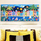 3pcs Coastal city of Rio de Janeiro, Brazil  Wall Art Set Canvas Framed 40x60cm - High Quality Print 100% Australian Made Wall Canvas Ready to Hang