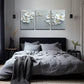 3pcs Three-Dimensional Plum Blossoms  Wall Art Set Canvas Framed 40x60cm - High Quality Print 100% Australian Made Wall Canvas Ready to Hang