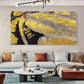 Featuring Golden Graffiti Wall Art Canvas Office Home Room Framed 120x60cm