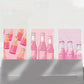 3pcs Vibrant Summer Beverage Bottle Metal Print Ready to Hang Art
