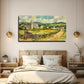 Rustic Country Landscape Décor Wall Art Canvas Office Home Room Framed 120x60cm