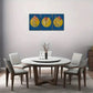 3pcs Flower Art Decoration Poster Red Flowers Metal Print Ready to Hang Art