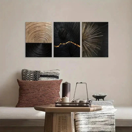 3pcs painting, fantasy decoration, Metal Print Ready to Hang Art