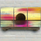 3pcs , Seascape, sea, boat in the sea landscape Metal Print Ready to Hang Art