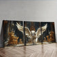 3pcs A white tiger with angel wingsWall Art Set Canvas Framed 40x60cm - High Quality Print 100% Australian Made Wall Canvas Ready to Hang