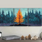 3pcs Fire in Forest Design, Nature Trees Wall Art Set Canvas Framed 40x60cm - High Quality Print 100% Australian Made Wall Canvas Ready to Hang