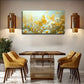 Chrysantheum And Butterfly Wall Art Canvas Office Home Room Framed 80x45cm