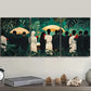 3pcs  At the funeral  Wall Art Set Canvas Framed 40x60cm - High Quality Print 100% Australian Made Wall Canvas Ready to Hang