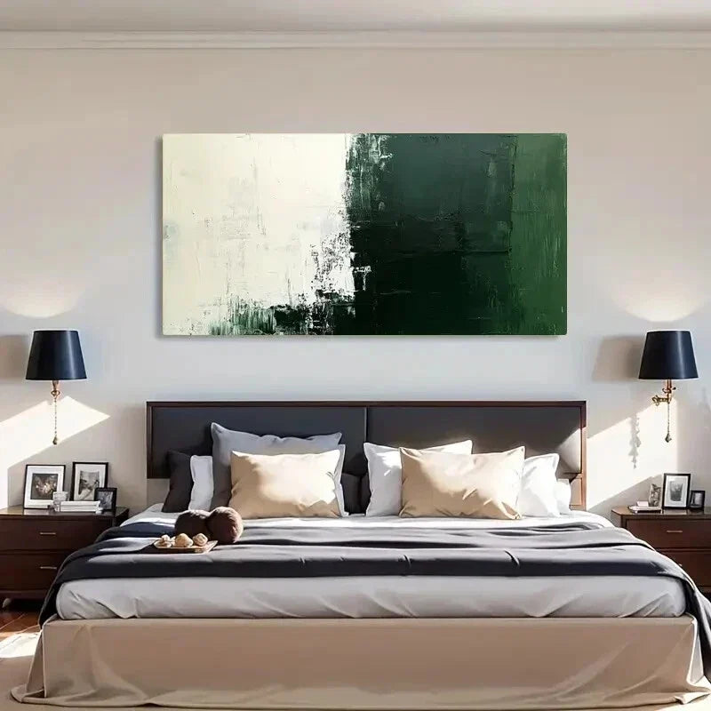 Black and White Textured Accent Wall Art Canvas Office Home Room Framed 120x60cm