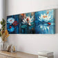 3pcs Ladybugs on Water Lilies Nature Perfect Wall Art Set Canvas Framed 40x60cm - High Quality Print 100% Australian Made Wall Canvas Ready to Hang