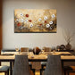 Tones of Beige & Brown Wall Art canvas office home room framed 120x60cm