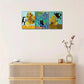 3pcs Kitten and Sunflower Famous Oil Painting Metal Print Ready to Hang Art