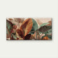 Tropical Theme, Dreamy Leaf Wall Art Canvas Office Home Room Framed 120x60cm