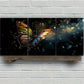 3pcs Vibrant Butterfly Animal Theme Metal Print Ready to Hang Art