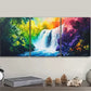 3pcs  A Waterfall In The Forest Nature  Wall Art Set Canvas Framed 40x60cm - High Quality Print 100% Australian Made Wall Canvas Ready to Hang